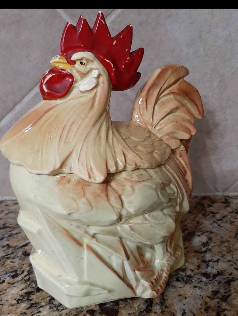 Vintage McCoy Rooster Cookie Jar